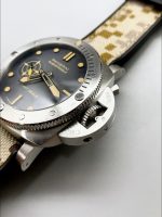 Rolex Daytona DiW Carbon Edition Rainbow Bezel – Forged Carbon Casing Beige Strap - Image 4