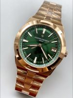 Vacheron Constantin Watch in Rose Green Steel Dial - Image 2