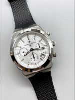 Vacheron Constantin Overseas Chronograph White Dial – Rubber Strap - Image 2