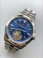 Vacheron Constantin Overseas Tourbillon Stainless Steel in Blue Dial - Image 2