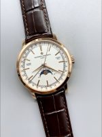 Vacheron Constantin Traditionelle Complete Calendar Rose Gold Plating White Dial - Image 3