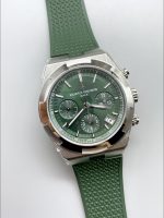 Vacheron Constantin Overseas Chronograph 904L Steel Green Dial – Rubber Strap - Image 2