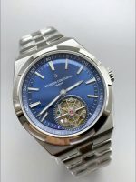 Vacheron Constantin Overseas Tourbillon Stainless Steel in Blue Dial - Image 3