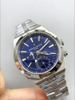 Vacheron Constantin Overseas Dual Time Stainless Steel Blue Dial - Image 2