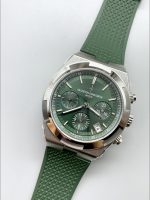 Vacheron Constantin Overseas Chronograph 904L Steel Green Dial – Rubber Strap - Image 3