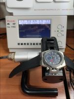 Vacheron Constantin Overseas Dual Time Titanium Watch in Blue Dial - Image 11