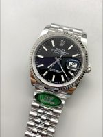 Rolex Datejust Cal.3235 Movement Swiss Watch 904L Steel 41MM – Black Dial - Image 2