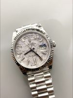 Rolex Day Date Presidential 904L Steel 40MM – Grey Dial (） - Image 3