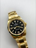 Rolex Explorer I Black Dial – Yellow Gold Steel in 3230 Movement(） - Image 2