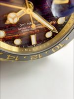 Rolex GMT-Master II Tiger Eye Dial Gold and Steel Bracelet - Image 5