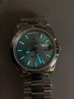 Rolex Day Date Presidential M228206-0004 904L Steel 40MM – Light Blue Dial （） - Image 11