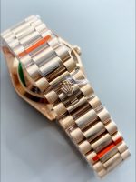 Rolex Day Date Presidential 18K Rose Gold Watch 40MM – Olive Green Dial(） - Image 8