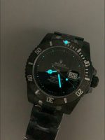 Rolex Submariner DiW DLC Coated Steel Casing Black Ceramic Bezel Edition Watch(） - Image 11