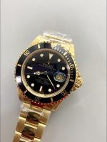 Rolex Submariner 16618 Gold Watch with Swiss 3135 Movement(） - Image 3