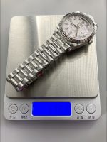 Rolex Day Date Presidential 904L Steel 40MM – Grey Dial (） - Image 8