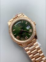 Rolex Day Date Presidential 18K Rose Gold Watch 40MM – Olive Green Dial(） - Image 3
