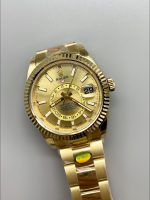 Rolex Sky-Dweller REF# 336935 Gold Dial Watch in Yellow Gold 904L Steel Case （） - Image 3