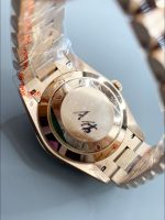 Rolex Day Date Presidential 18K Rose Gold Watch 40MM – Olive Green Dial(） - Image 6