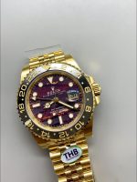 Rolex GMT-Master II Tiger Eye Dial Gold and Steel Bracelet - Image 3