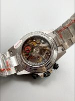 Rolex Daytona Artisans De Geneve Stainless Steel Watch Black Ceramic Bezel Watch - Image 6