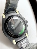 Rolex Submariner DiW DLC Coated Steel Casing Black Ceramic Bezel Edition Watch(） - Image 5