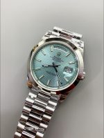 Rolex Day Date Presidential M228206-0004 904L Steel 40MM – Light Blue Dial （） - Image 3