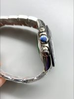 Rolex Daytona Artisans De Geneve Stainless Steel Watch Black Carbon Bezel Watch - Image 6