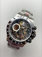 Rolex Daytona Artisans De Geneve Stainless Steel Watch Black Ceramic Bezel Watch - Image 3