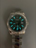 Rolex Datejust Cal.3235 Movement 904L Steel 41MM – Green Fluted Motif Dial - Image 9