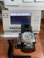 Rolex Daytona Artisans De Geneve Stainless Steel Watch Black Carbon Bezel Watch - Image 11