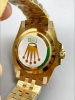 Rolex GMT-Master II Tiger Eye Dial Gold and Steel Bracelet - Image 6