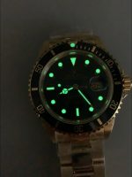 Rolex Submariner 16618 Gold Watch with Swiss 3135 Movement(） - Image 11