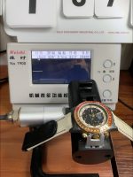 Rolex Daytona DiW Carbon Edition Rainbow Bezel – Forged Carbon Casing Beige Strap - Image 11