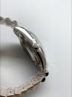 Rolex Datejust Cal.3235 Movement 904L Steel 46MM – Green Palm-Motif Dial - Image 5