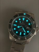 Rolex Submariner DiW Stainless Steel Casing Black Ceramic Bezel Edition Watch(） - Image 11