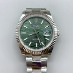 Rolex Datejust Cal.3235 Movement 904L Steel 41MM – Green Fluted Motif Dial