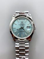 Rolex Day Date Presidential M228206-0004 904L Steel 40MM – Light Blue Dial （）