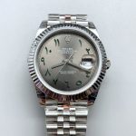 Rolex Datejust M126300 41MM ETA3235 Grey Arabic Dial – 904L Steel Casing(）