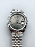 Rolex Datejust M126300 41MM ETA3235 Grey Arabic Dial – 904L Steel Casing(）