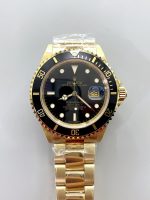 Rolex Submariner 16618 Gold Watch with Swiss 3135 Movement(）