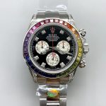 Rolex Cosmograph Daytona 116599RBOW Stainless Steel Original Cal.4130 Movement