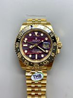 Rolex GMT-Master II Tiger Eye Dial Gold and Steel Bracelet