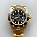 Rolex Submariner 41MM Date Ceramic Gold m126618ln -904L Steel Watch（）