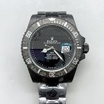 Rolex Submariner DiW DLC Coated Steel Casing Black Ceramic Bezel Edition Watch(）