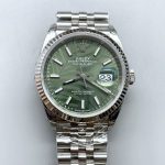 Rolex Datejust Cal.3235 Movement 904L Steel 46MM – Green Palm-Motif Dial