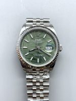 Rolex Datejust Cal.3235 Movement 904L Steel 46MM – Green Palm-Motif Dial