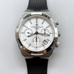 Vacheron Constantin Overseas Chronograph White Dial – Rubber Strap