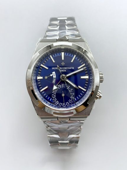 Vacheron Constantin Overseas Dual Time Stainless Steel Blue Dial