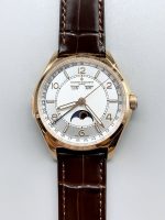 Vacheron Constantin Fiftysix Edition Rose Gold Watch 904L Steel Dial