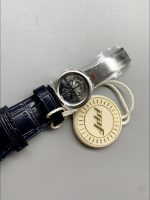 Breitling Navitimer Top Time Chronograph Blue Leather Strap Watch - Image 8